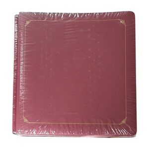 MAHOGANY Creative Memories Scrapbook Album & White Pages Original 12x12 NEW NWT
